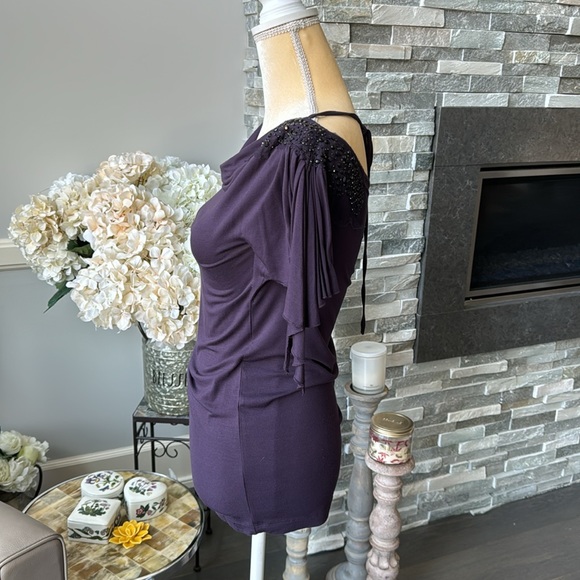 Cache Cocktail Blouse. Size XS - Picture 3 of 12